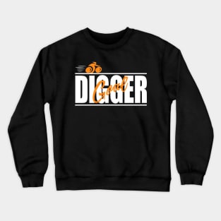 Bike Goal Digger Crewneck Sweatshirt